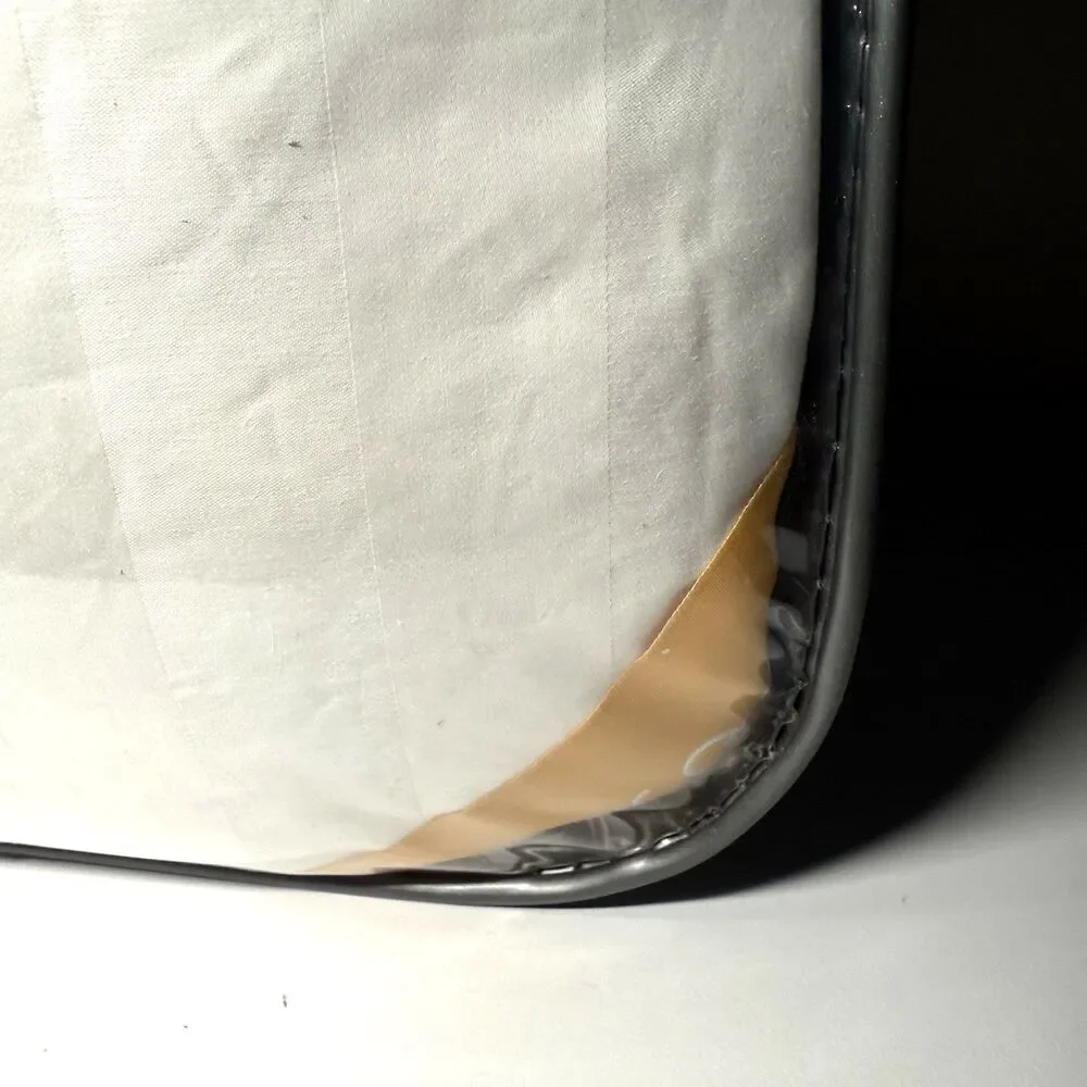 Puredown All Season White Goose Down Comforter 500 TC Cotton Baffle Box Duvet In